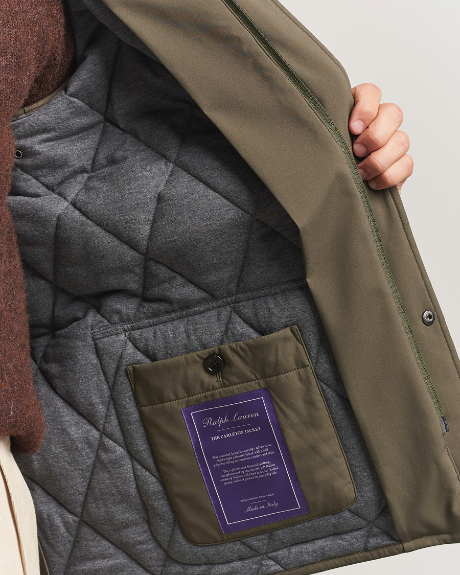 Hombres | Abrigos y chaquetas | Ralph Lauren Purple Label | Carleton Jacket Olive