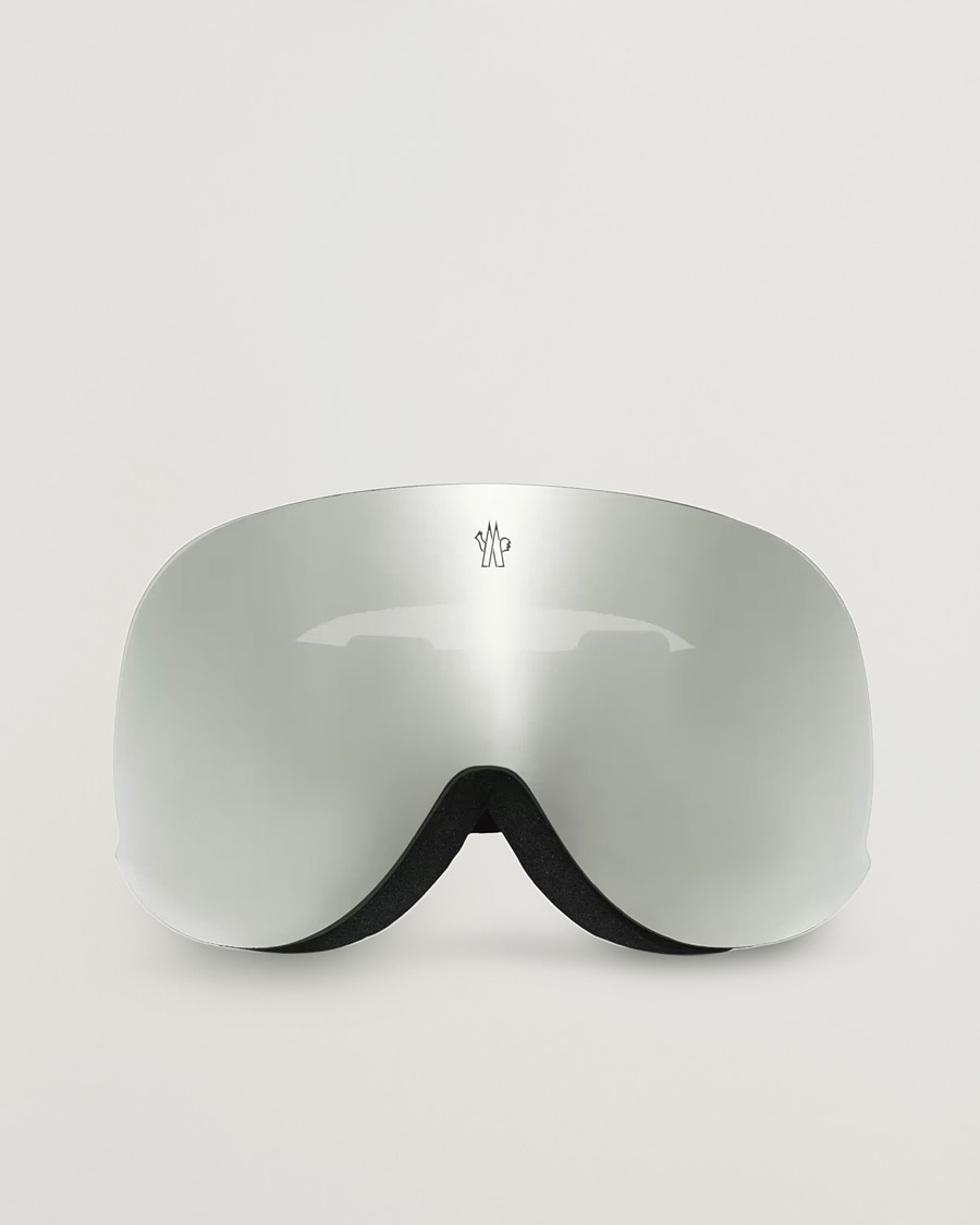Hombres | Gafas de sol | Moncler Lunettes | 0ME8017 Ski Goggles Black/Silver