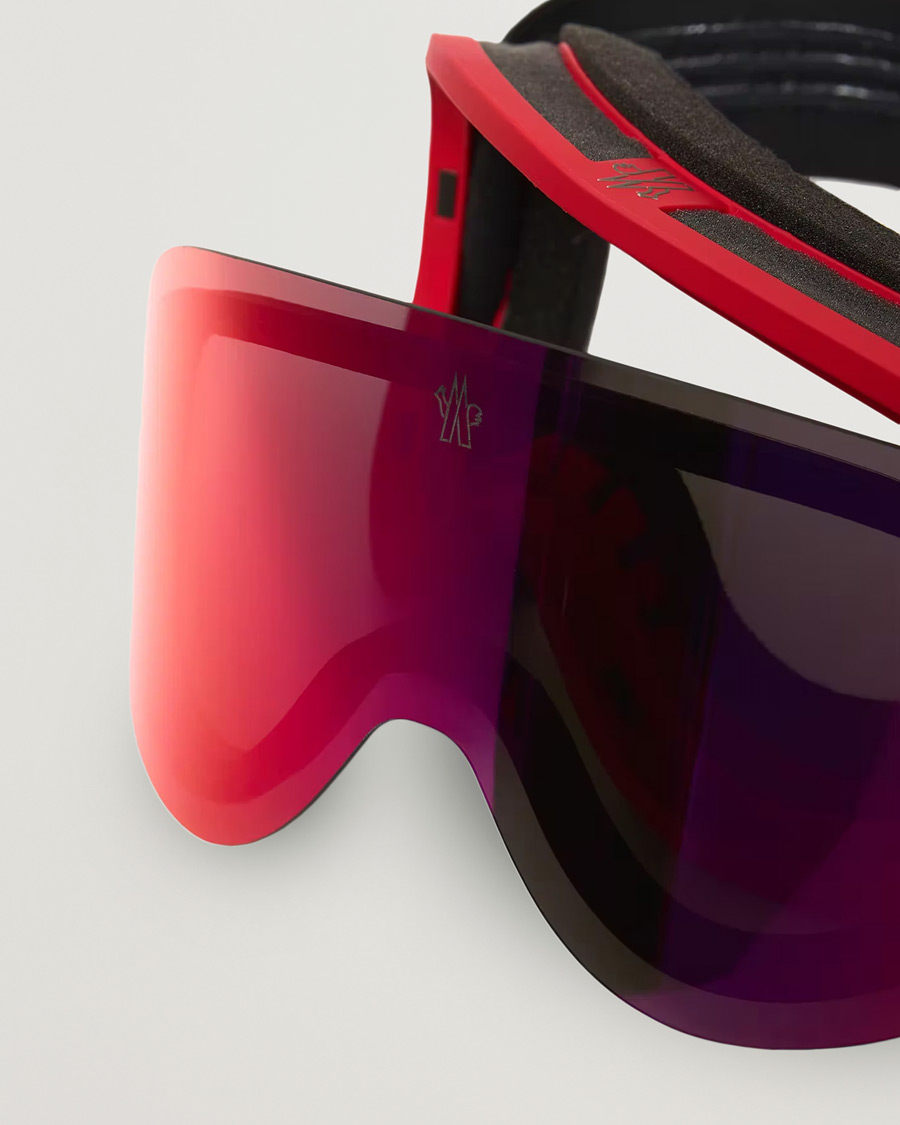 Hombres | Gafas de sol | Moncler Lunettes | Snowflare Ski Goggles Black/Red