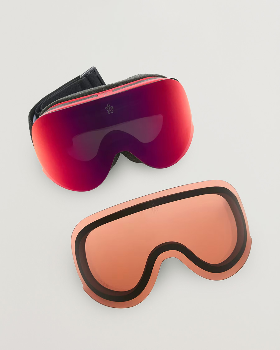 Hombres | Gafas de sol | Moncler Lunettes | Snowflare Ski Goggles Black/Red