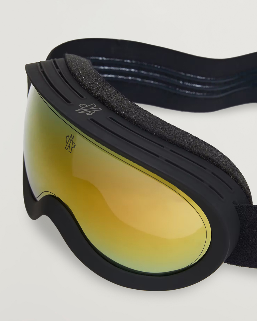 Hombres | Gafas de sol | Moncler Lunettes | Snowray Ski Goggles Black/Gold