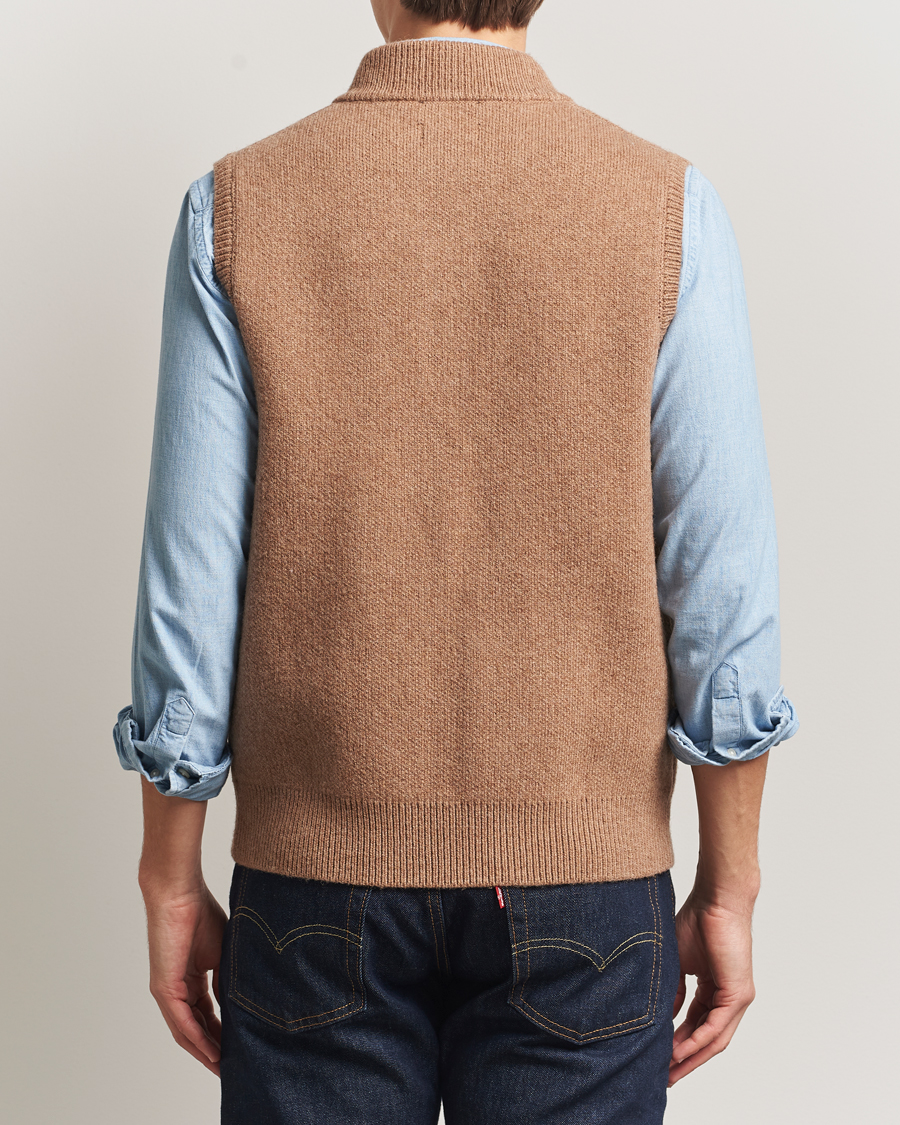 Hombres | Jerséis y prendas de punto | Pendleton | Wool Sweater Vest Tan