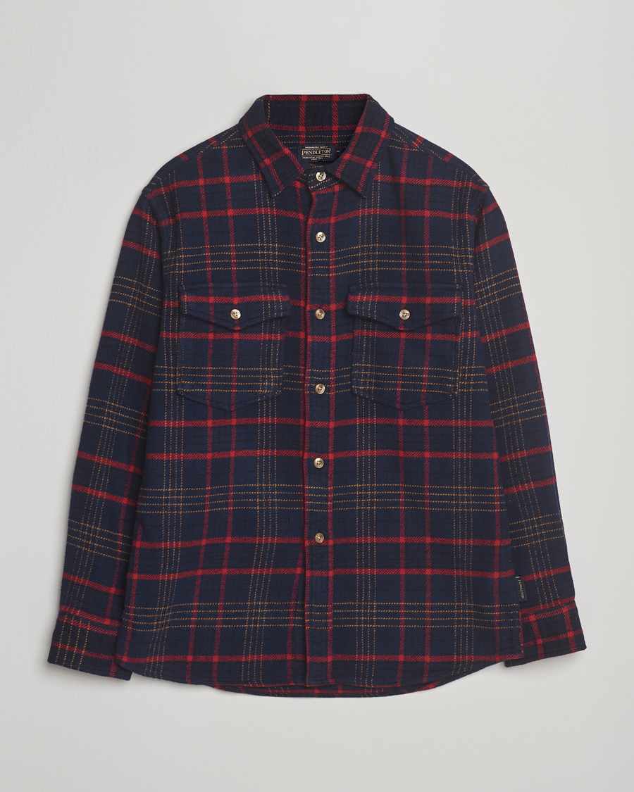 Hombres | Camisas | Pendleton | Big Pocket Shirt Blue Check