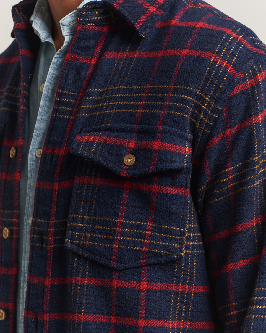 Hombres | Camisas | Pendleton | Big Pocket Shirt Blue Check