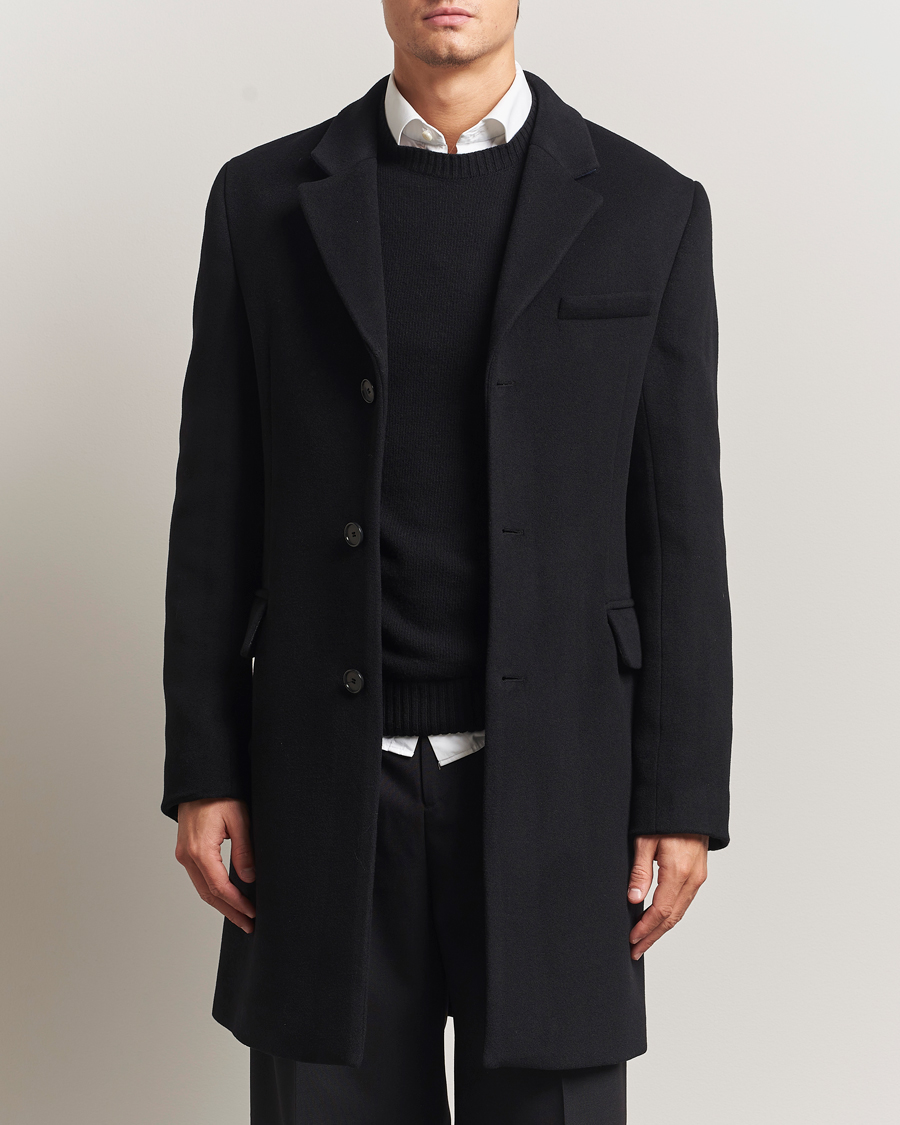 Hombres | Abrigos y chaquetas | Filippa K | William Wool Coat Black
