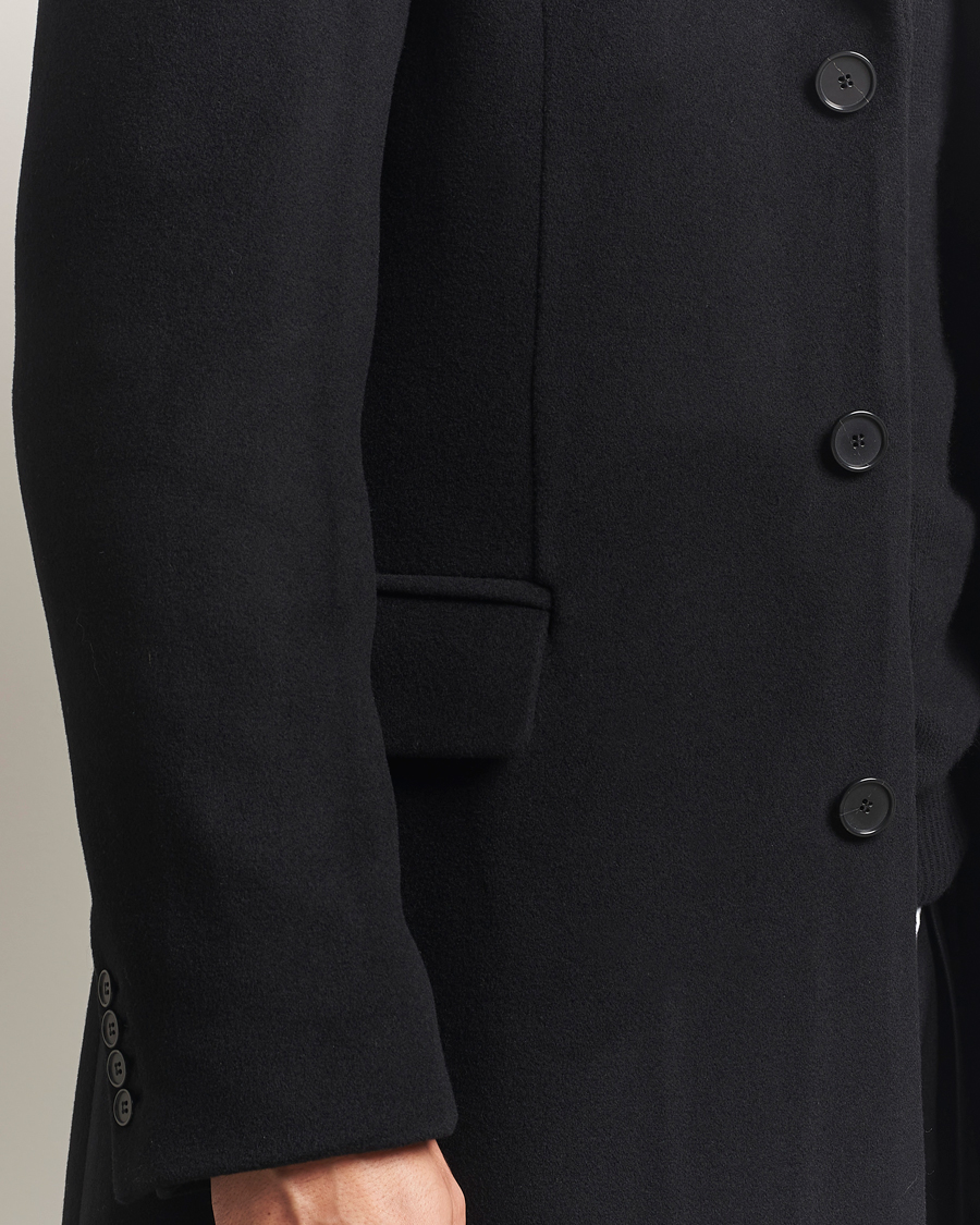Hombres | Abrigos y chaquetas | Filippa K | William Wool Coat Black