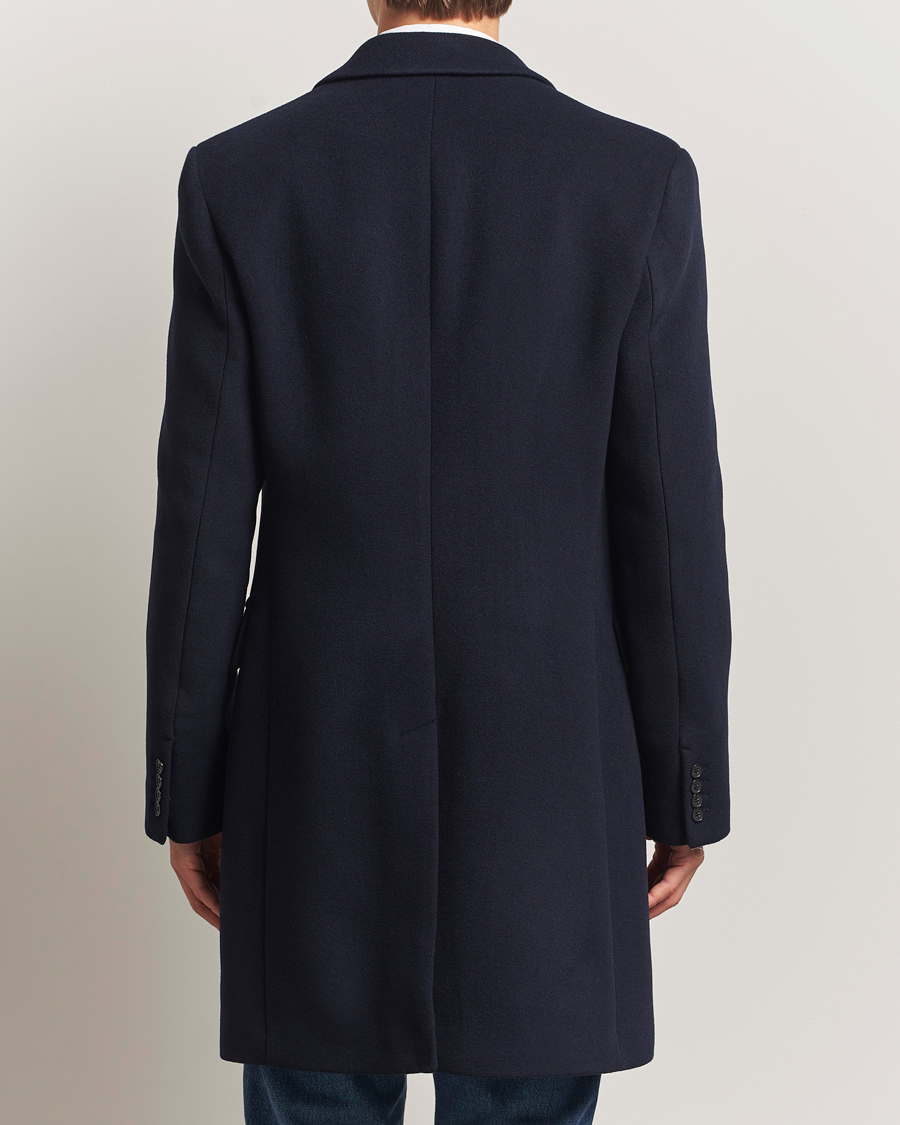 Hombres | Abrigos y chaquetas | Filippa K | William Wool Coat Navy