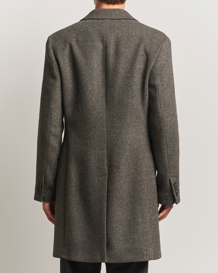 Hombres | Abrigos y chaquetas | Filippa K | William Wool Textured Coat Driftwood