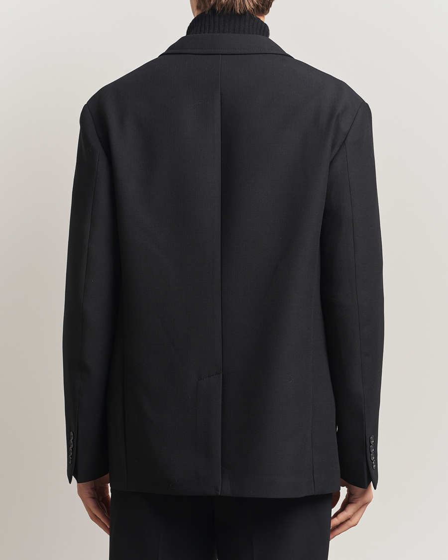 Hombres | Blazers | Filippa K | Riley Wool Workwear Blazer Black