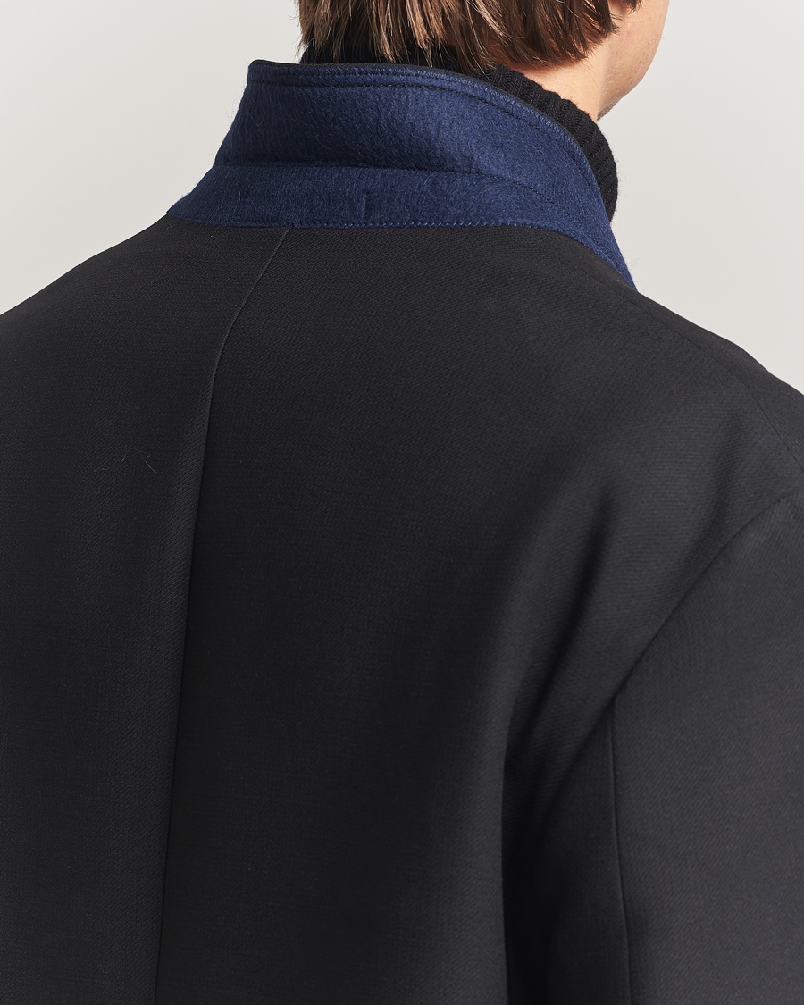 Hombres | Blazers | Filippa K | Riley Wool Workwear Blazer Black