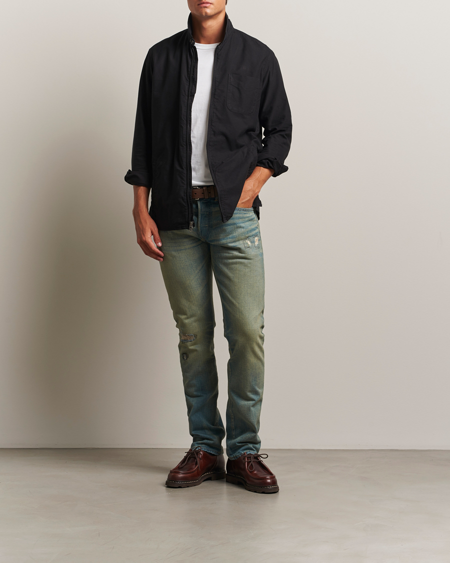 Hombres | Pantalones | RRL | Slim Fit 5-Pocket Denim Ridgway Wash