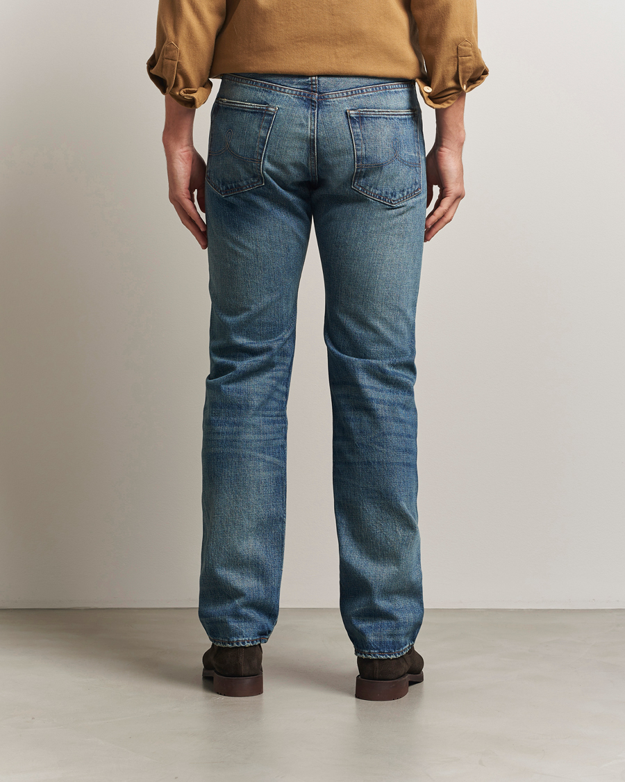 Hombres | Vaqueros | RRL | Straight Leg 5-Pocket Denim Hillsview Wash
