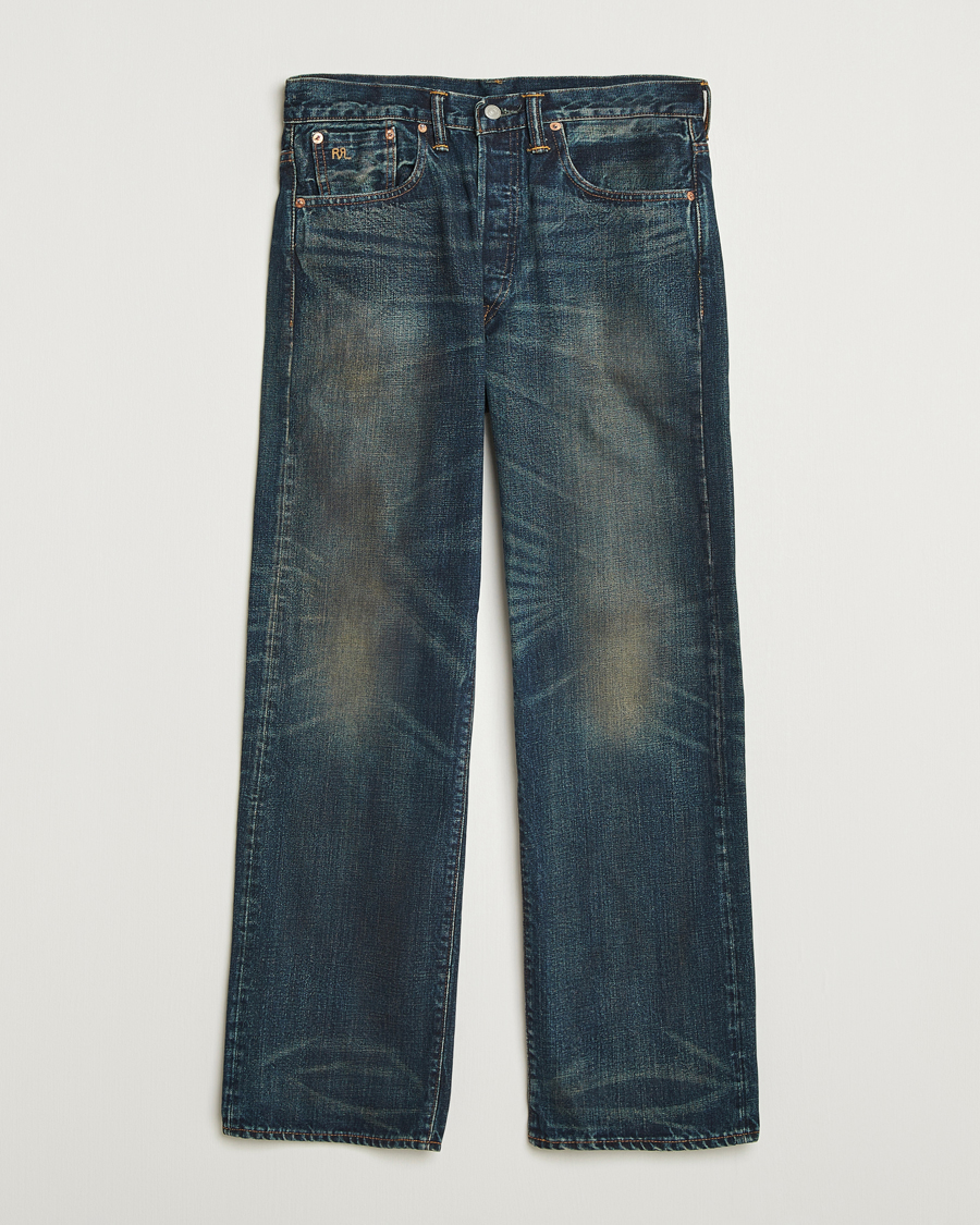 Hombres | Vaqueros | RRL | Vintage Five 5-Pocket Denim Grandfalls Wash