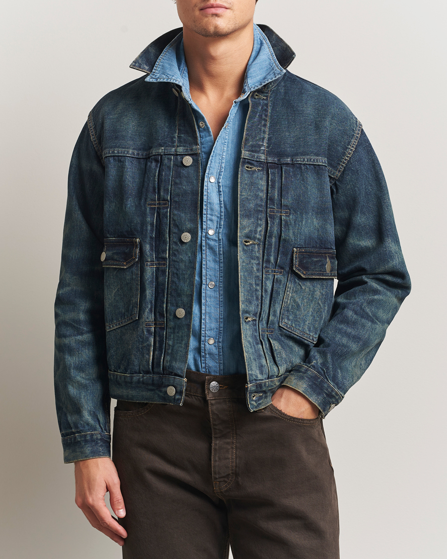 Hombres | Abrigos y chaquetas | RRL | Type 2 Denim Jacket Westview Wash