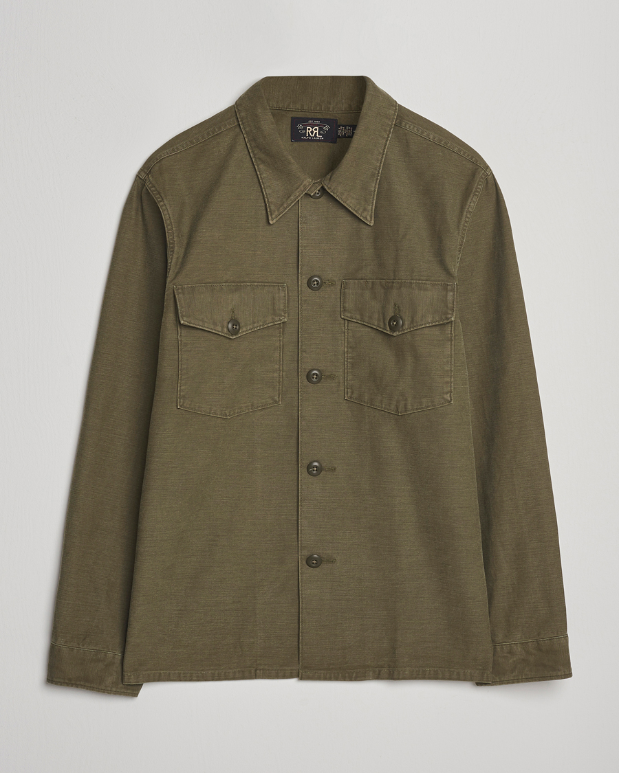 Hombres | Camisas | RRL | Regiment Overshirt Olive