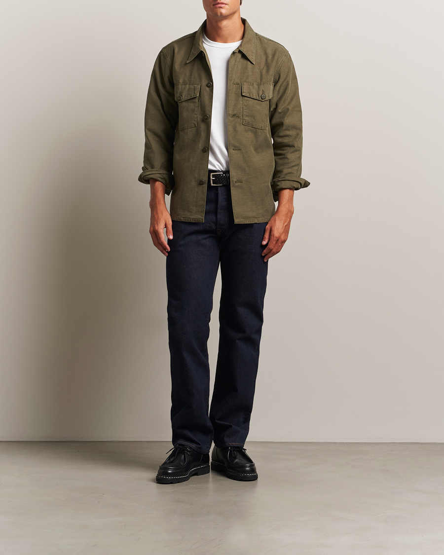 Hombres | Camisas | RRL | Regiment Overshirt Olive