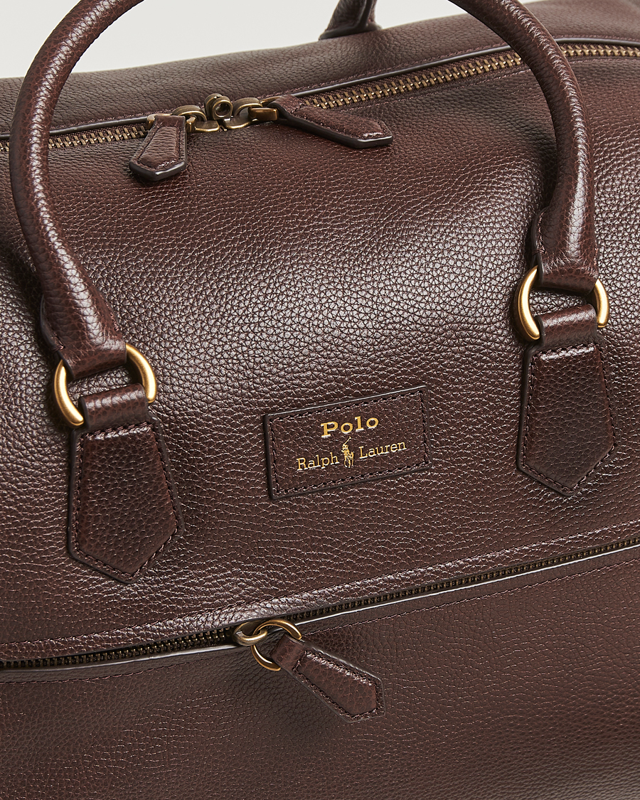 Hombres | Bolsos | Polo Ralph Lauren | Polo Ralph LaurenPebble Leather Duffle BagDark Brown