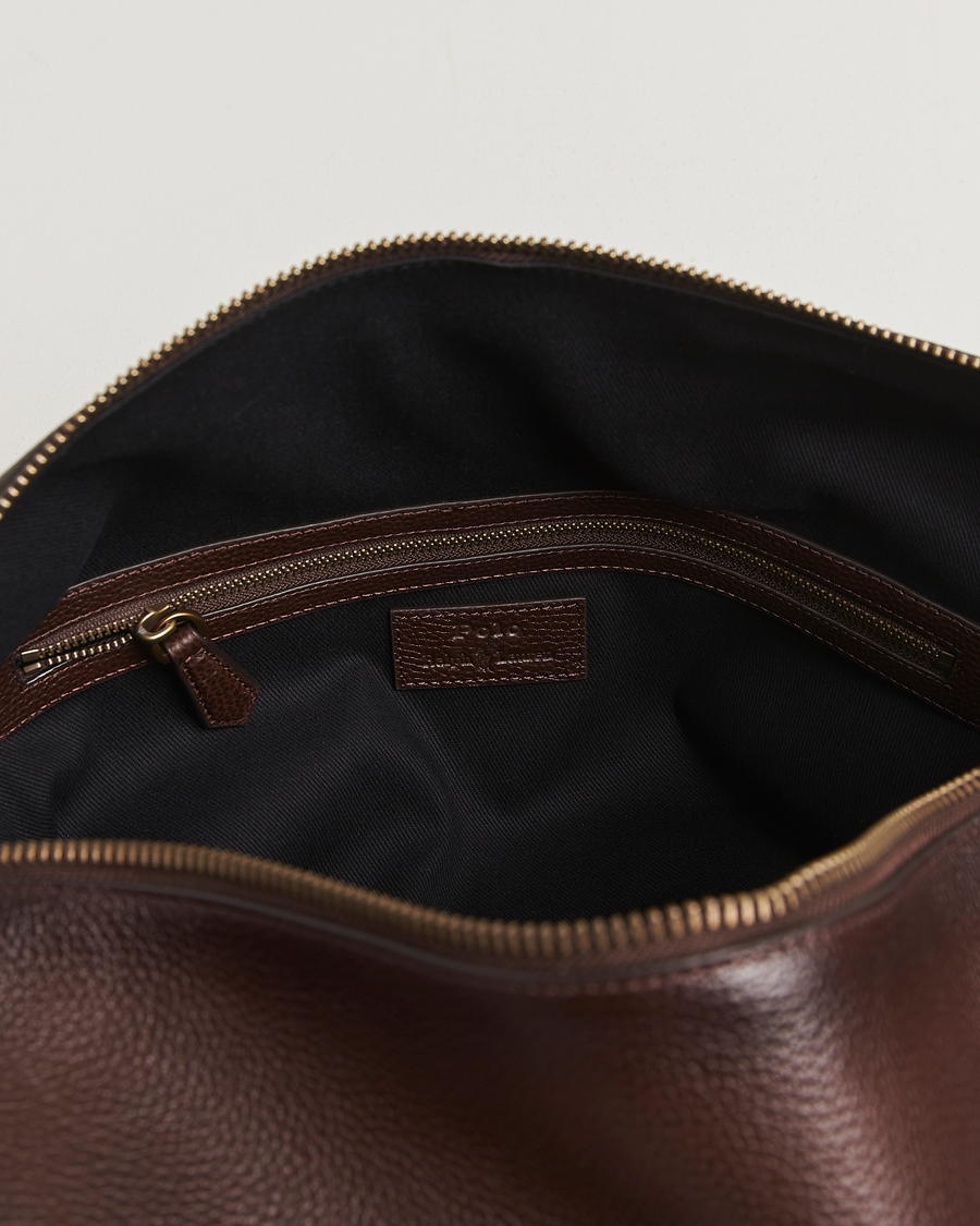 Hombres | Bolsos | Polo Ralph Lauren | Polo Ralph LaurenPebble Leather Duffle BagDark Brown