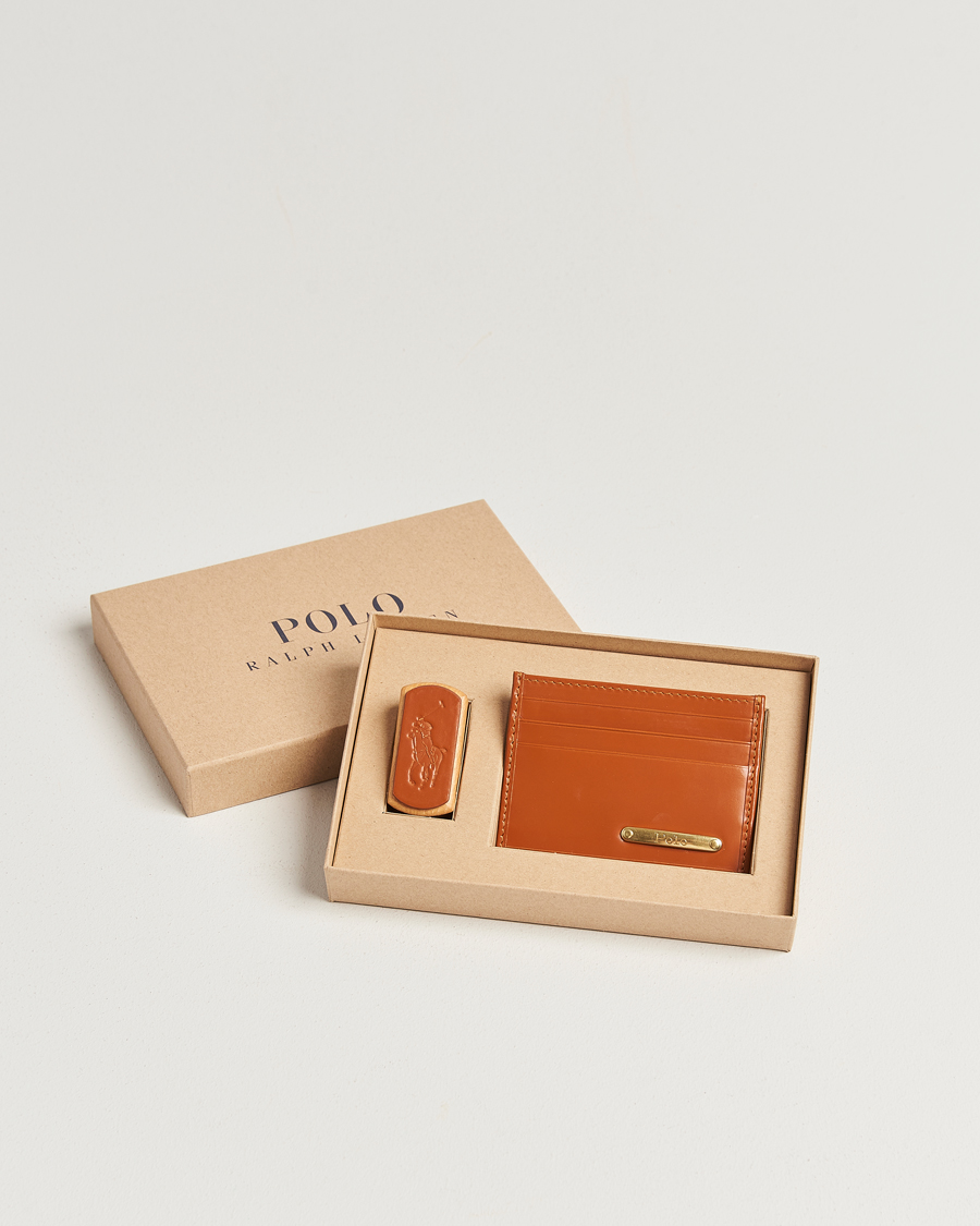 Hombres | Billeteras | Polo Ralph Lauren | Bridle Leather Card Case Tan