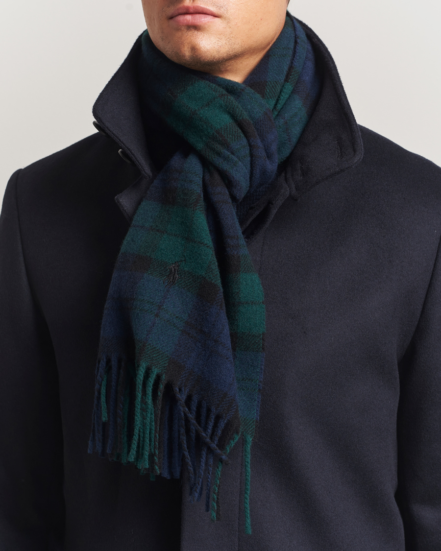 Hombres | Polo Ralph Lauren Classic Wool Scarf Blackwatch | Polo Ralph Lauren | Classic Wool Scarf Blackwatch