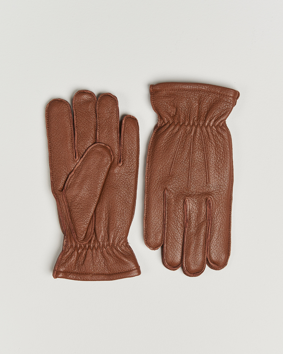 Hombres | Guantes | Polo Ralph Lauren | Full Grain Leather Gloves Caramel