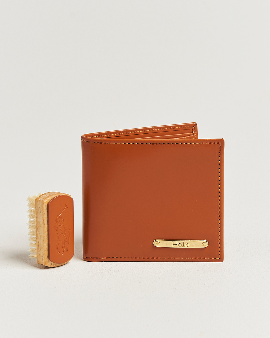 Hombres | Billeteras | Polo Ralph Lauren | Bridle Leather Wallet Tan