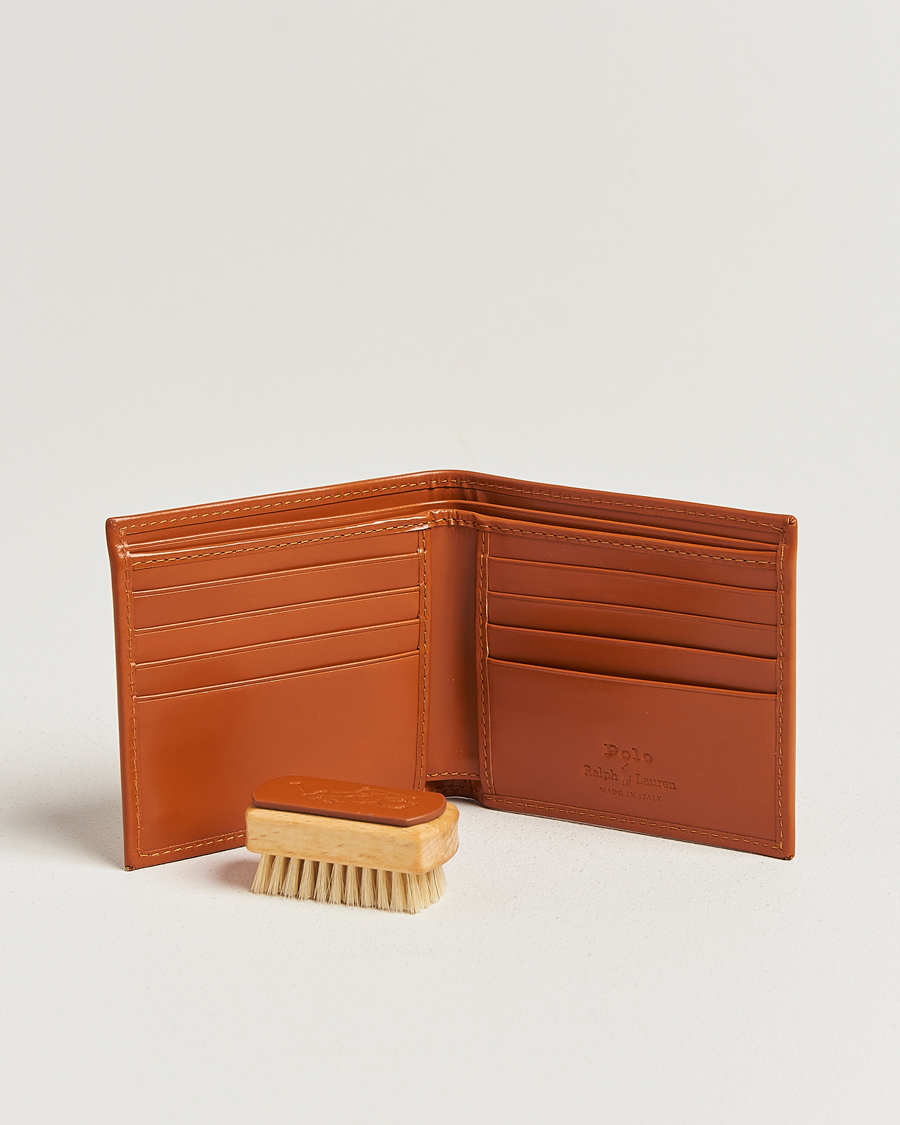 Hombres | Billeteras | Polo Ralph Lauren | Bridle Leather Wallet Tan