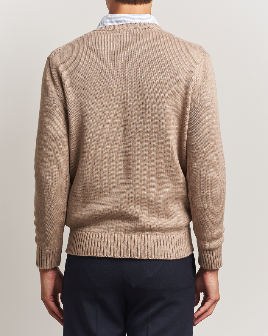 Hombres | Jerséis y prendas de punto | Polo Ralph Lauren | Cotton Crew Neck Sweater Bronze Melange