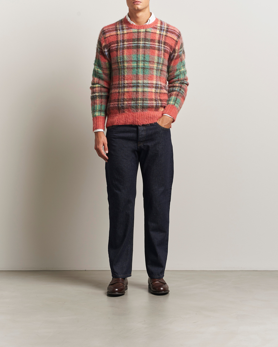 Hombres | Jerséis y prendas de punto | Polo Ralph Lauren | Checked Wool Sweater Red Combo
