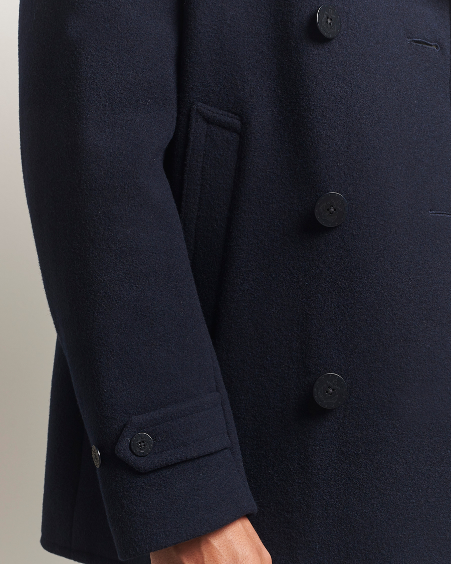 Hombres | Abrigos y chaquetas | Polo Ralph Lauren | Lightweight Melton Peacoat Navy