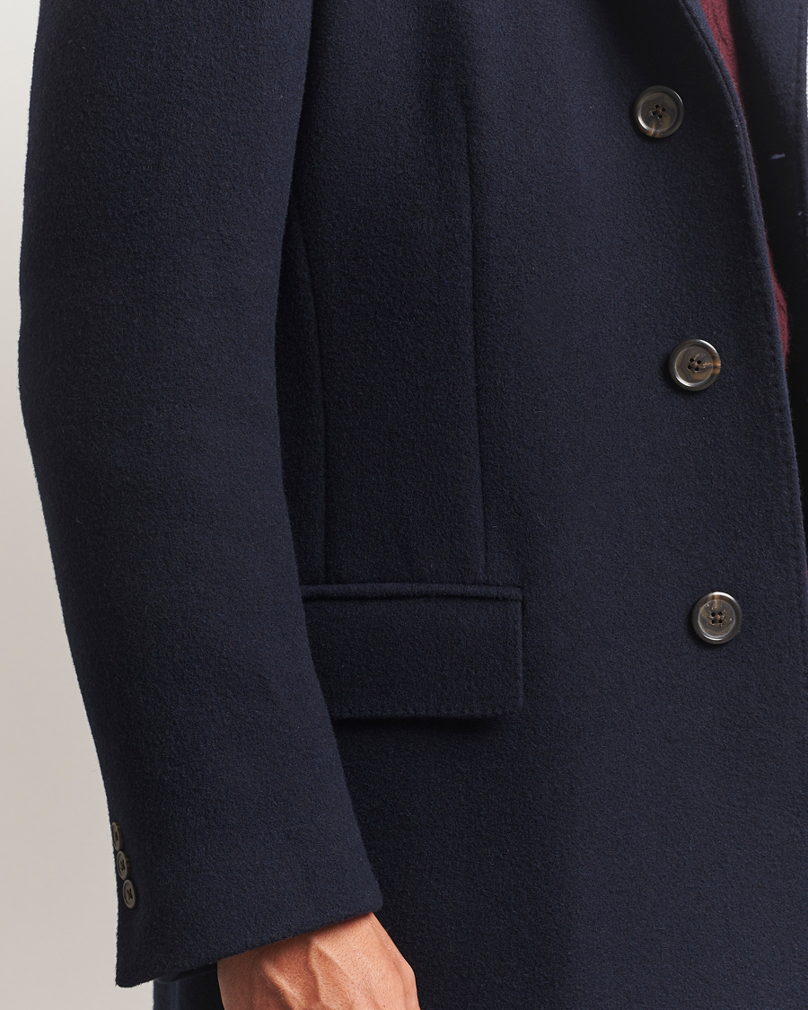 Hombres | Abrigos y chaquetas | Polo Ralph Lauren | Single Breasted Melton Coat Navy