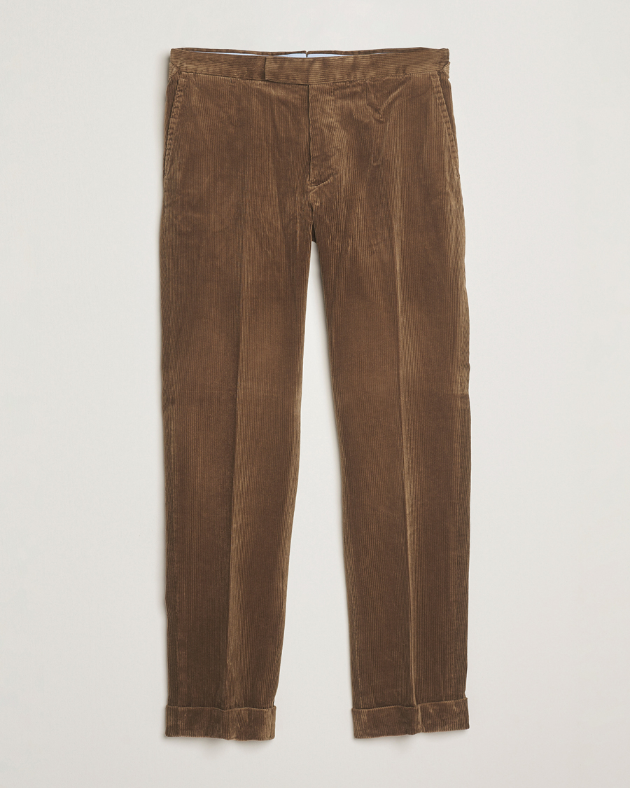 Hombres | Pantalones | Polo Ralph Lauren | Stretch Corduroy Trousers Montana Brown