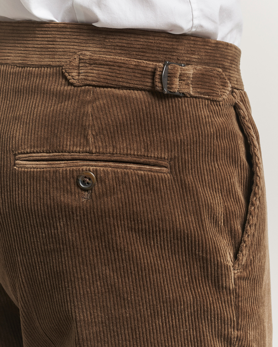 Hombres | Pantalones | Polo Ralph Lauren | Stretch Corduroy Trousers Montana Brown