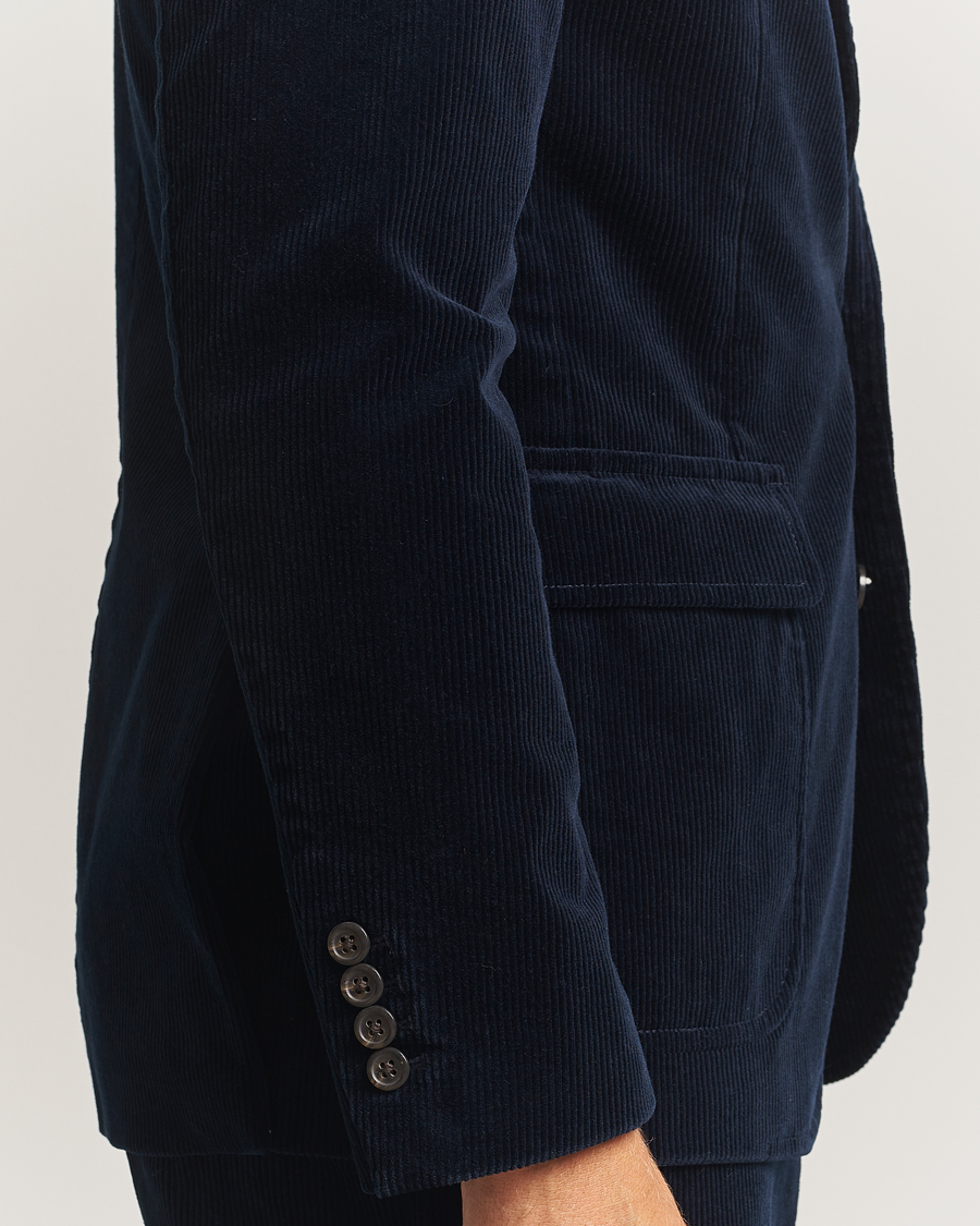 Hombres | Blazers | Polo Ralph Lauren | Single Breasted Corduroy Sportcoat Navy