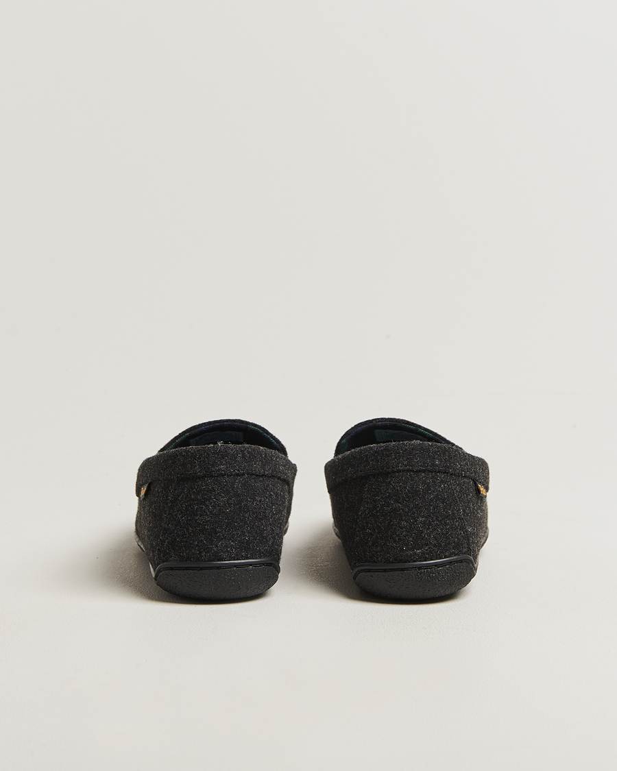 Hombres | Sandalias y chanclas | Polo Ralph Lauren | Brenan Wool Slipper Black/Cream