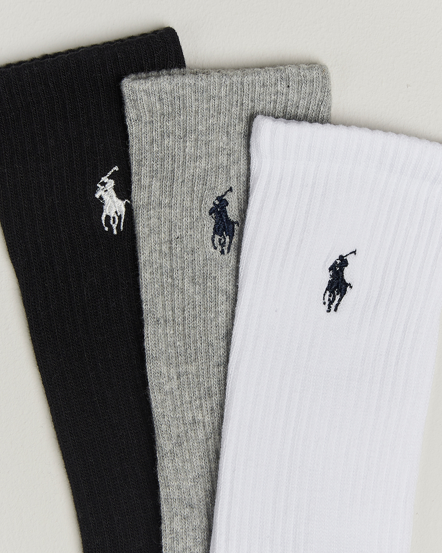 Hombres | Ropa interior y calcetines | Polo Ralph Lauren | Polo Ralph Lauren6-Pack Crew SockGrey