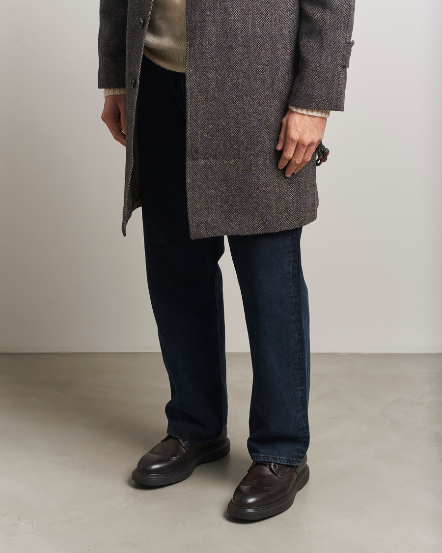 Hombres | Botas | Polo Ralph Lauren | Martelli Brogue Boot Dark Brown Suede