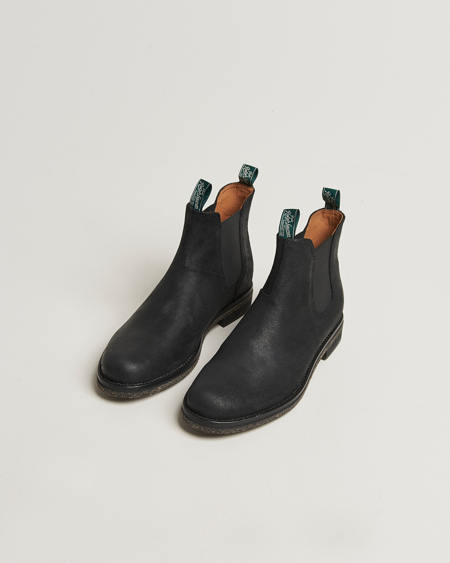 Hombres | Botas | Polo Ralph Lauren | Radford Chelsea Boot Black Rough-Out Suede