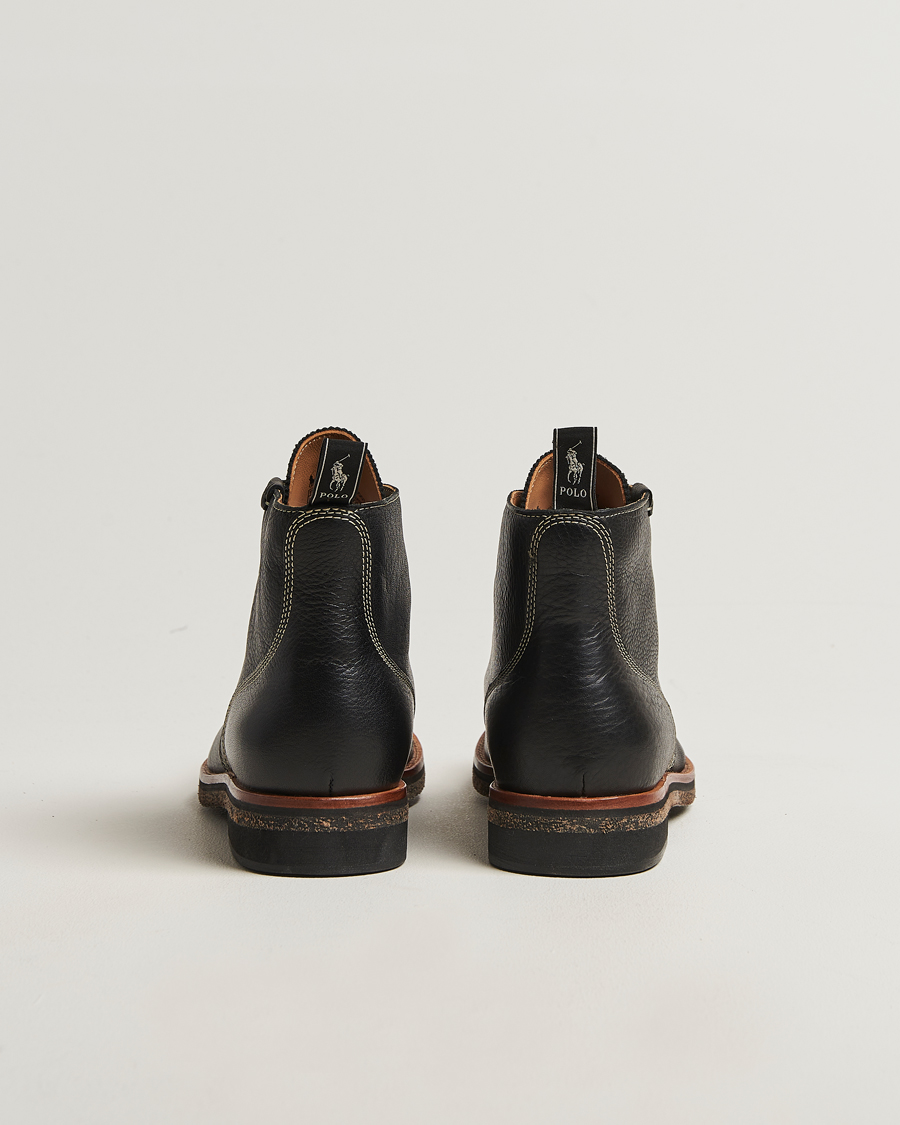 Hombres | Botas | Polo Ralph Lauren | Radford Oiled Leather Boot Black Calf