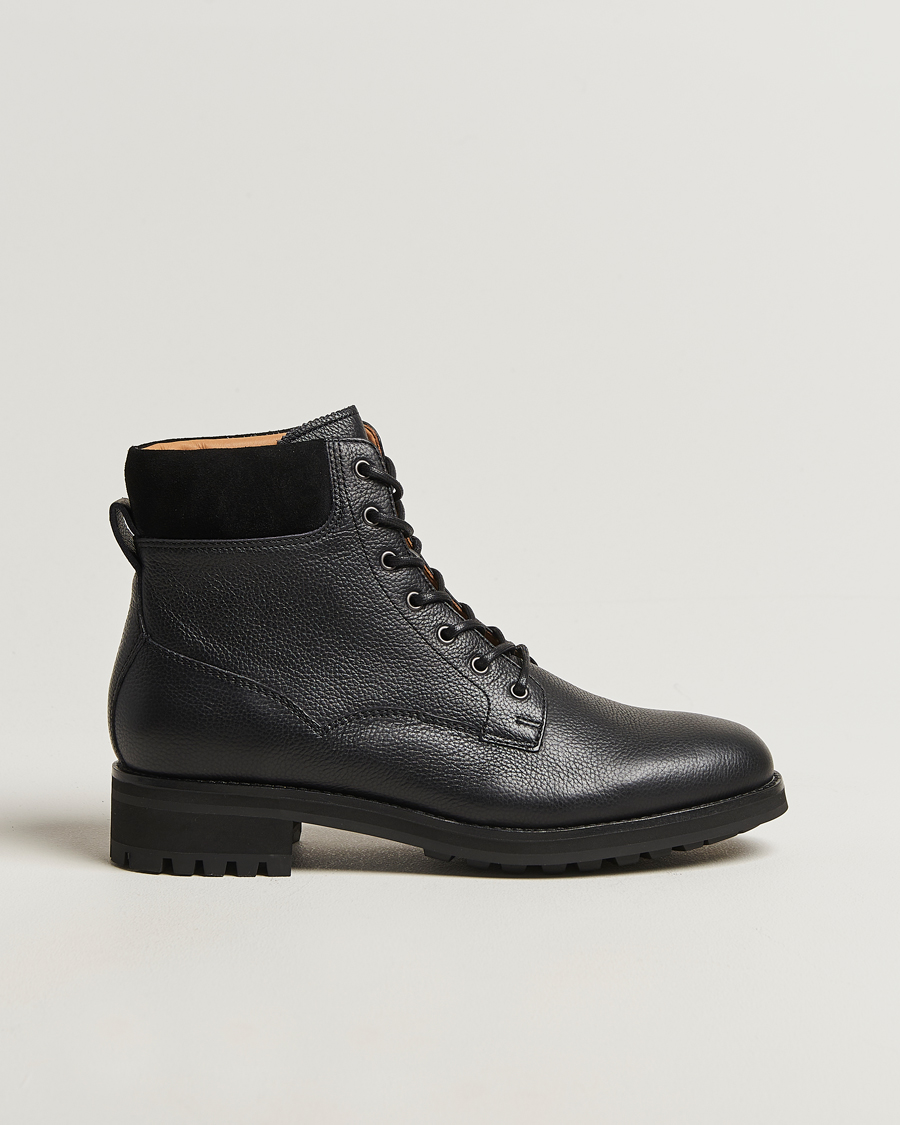 Hombres | Botas | Polo Ralph Lauren | Bryson Mid Boot Black Calf