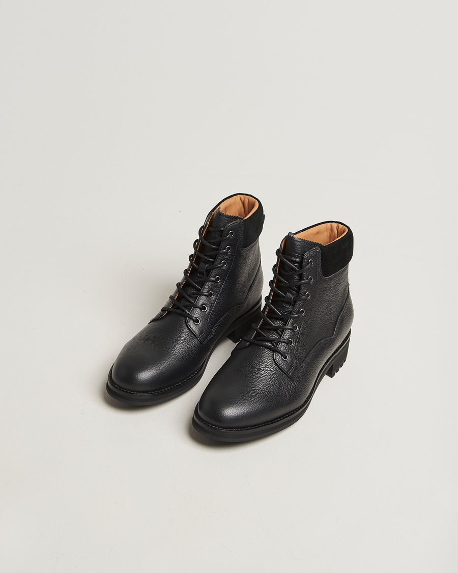 Hombres | Botas | Polo Ralph Lauren | Bryson Mid Boot Black Calf