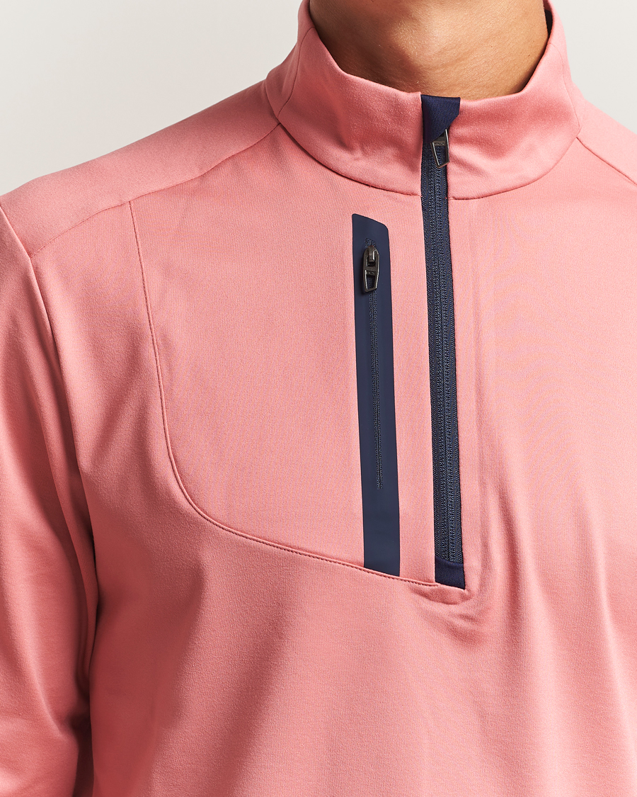 Hombres | Ropa de golf | RLX Ralph Lauren | Luxury Jersey Half Zip Desert Rose