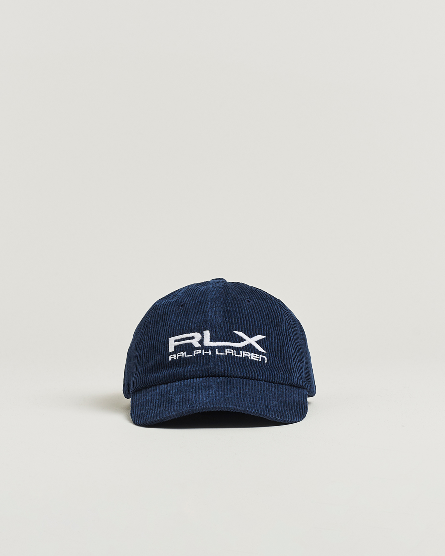 Hombres | Sombreros y gorras | RLX Ralph Lauren | Corduroy Cap Refined Navy