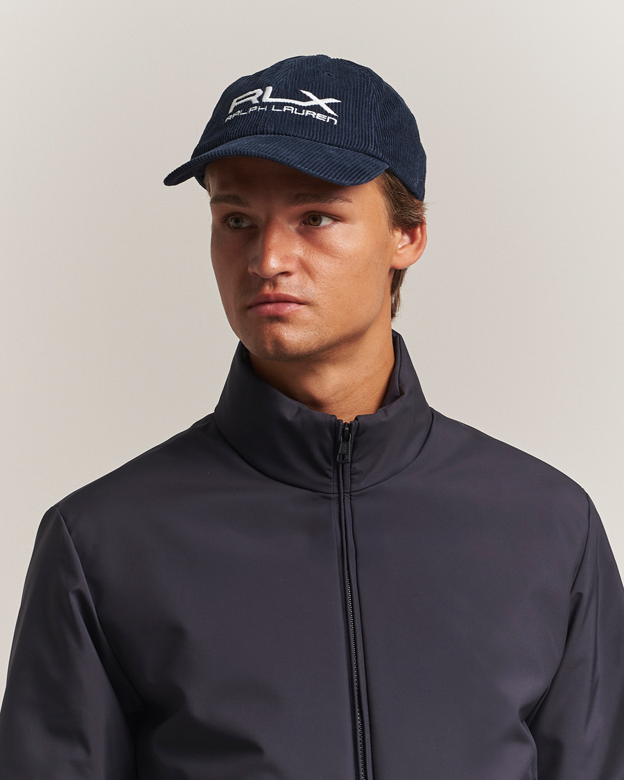 Hombres | Sombreros y gorras | RLX Ralph Lauren | Corduroy Cap Refined Navy