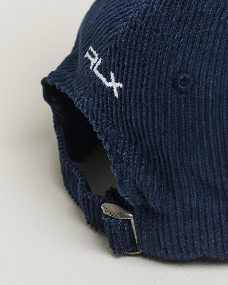 Hombres | Sombreros y gorras | RLX Ralph Lauren | Corduroy Cap Refined Navy