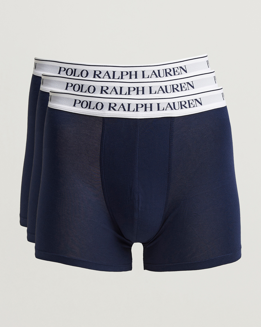 Hombres | Ropa interior y calcetines | Polo Ralph Lauren | 3-Pack Boxer Brief Navy