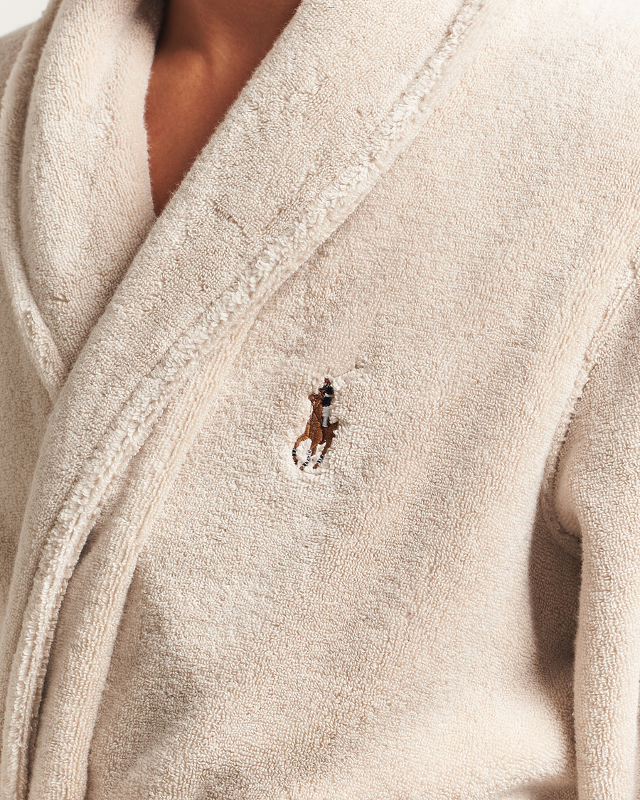 Hombres | Pijamas y batas | Polo Ralph Lauren | Cotton Terry Robe Khaki Stone