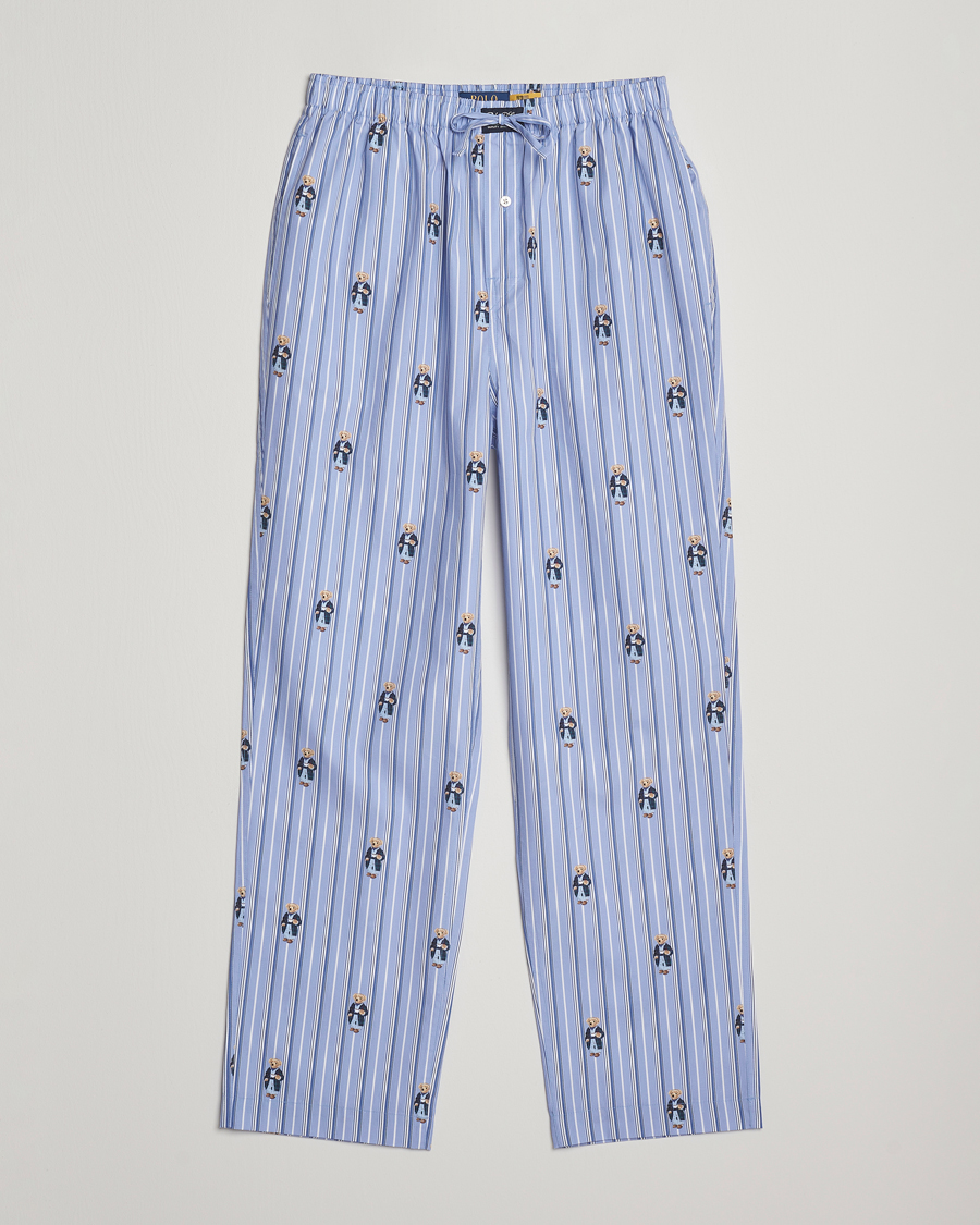 Hombres | Pijamas y batas | Polo Ralph Lauren | Cotton Striped Pyjama Pants Blue