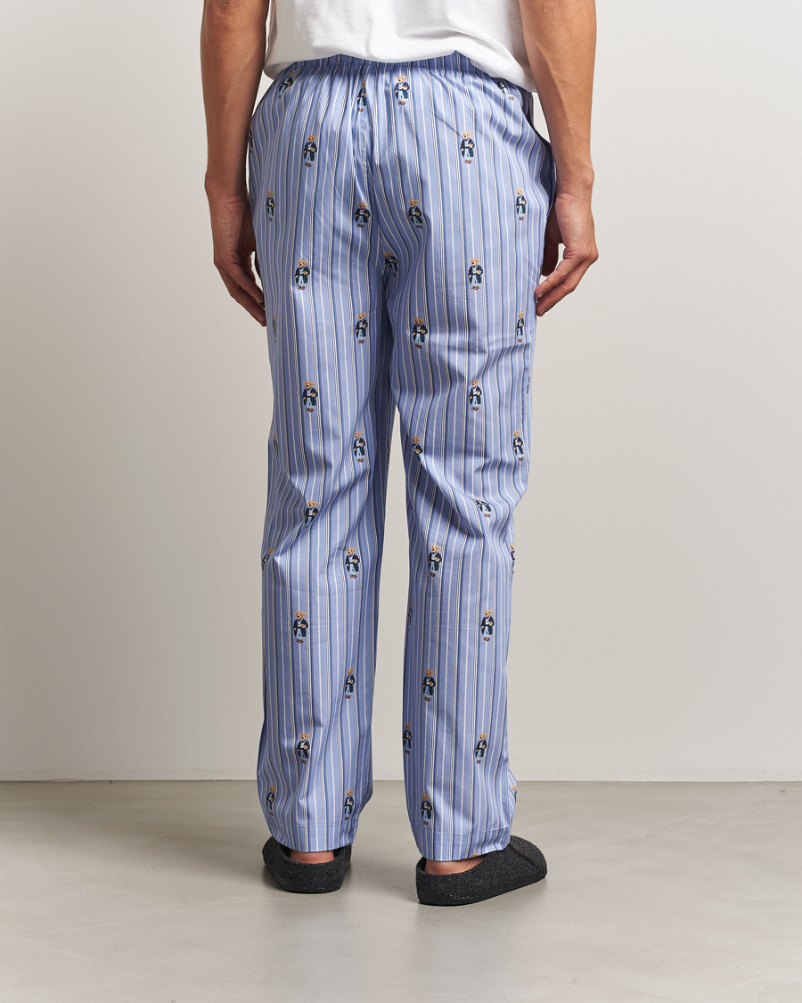 Hombres | Pijamas y batas | Polo Ralph Lauren | Cotton Striped Pyjama Pants Blue
