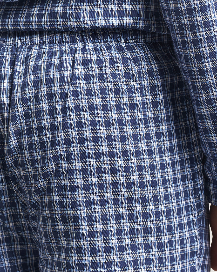 Hombres | Pijamas y batas | Polo Ralph Lauren | Cotton Checked Pyjama Set Navy